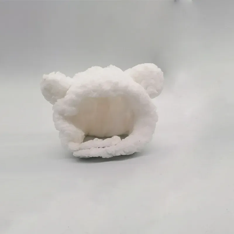 2025 new pet hat, teddy bear plush headband