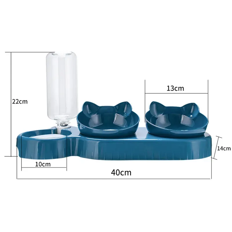 3 in 1 Cat Feeder Automatic Water Dispenser