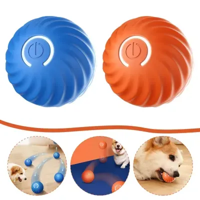 Automatic Moving Bouncing Interactive Dog Toy Ball