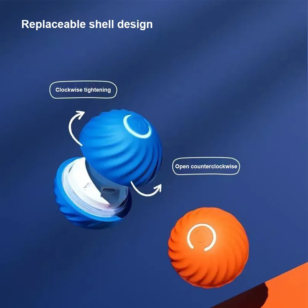Automatic Moving Bouncing Interactive Dog Toy Ball