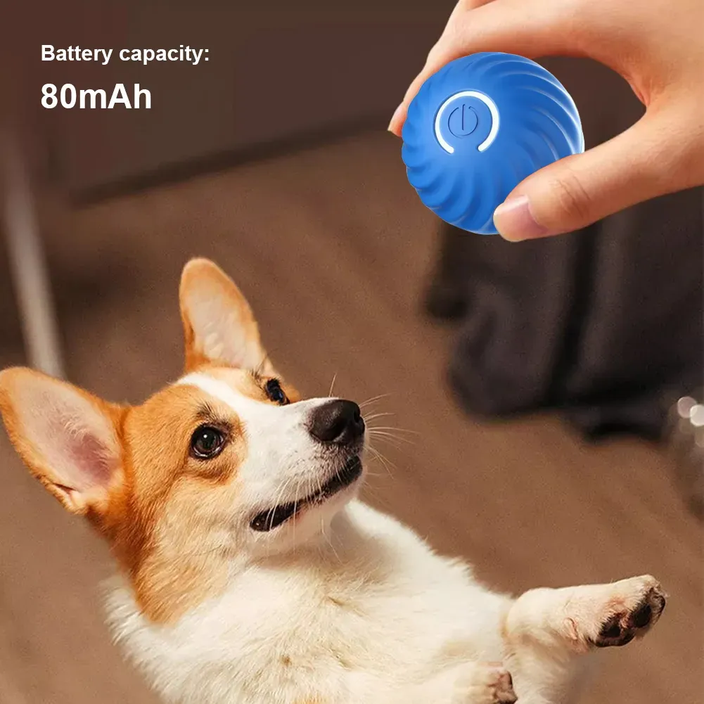 Automatic Moving Bouncing Interactive Dog Toy Ball