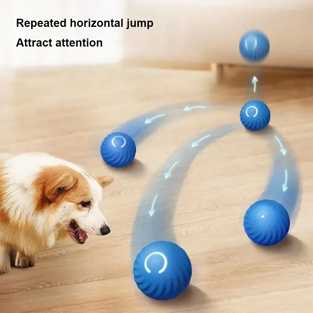 Automatic Moving Bouncing Interactive Dog Toy Ball