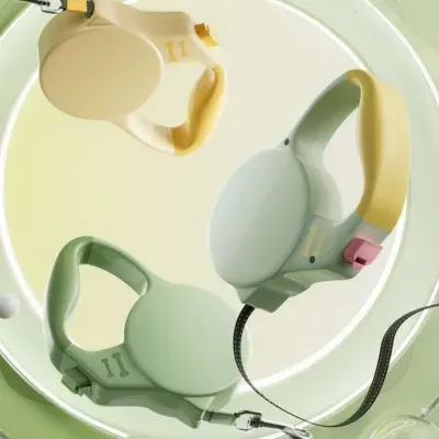 Automatically Retractable Handheld Pet Leash