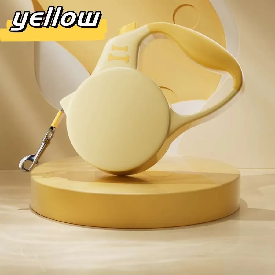 Automatically Retractable Handheld Pet Leash