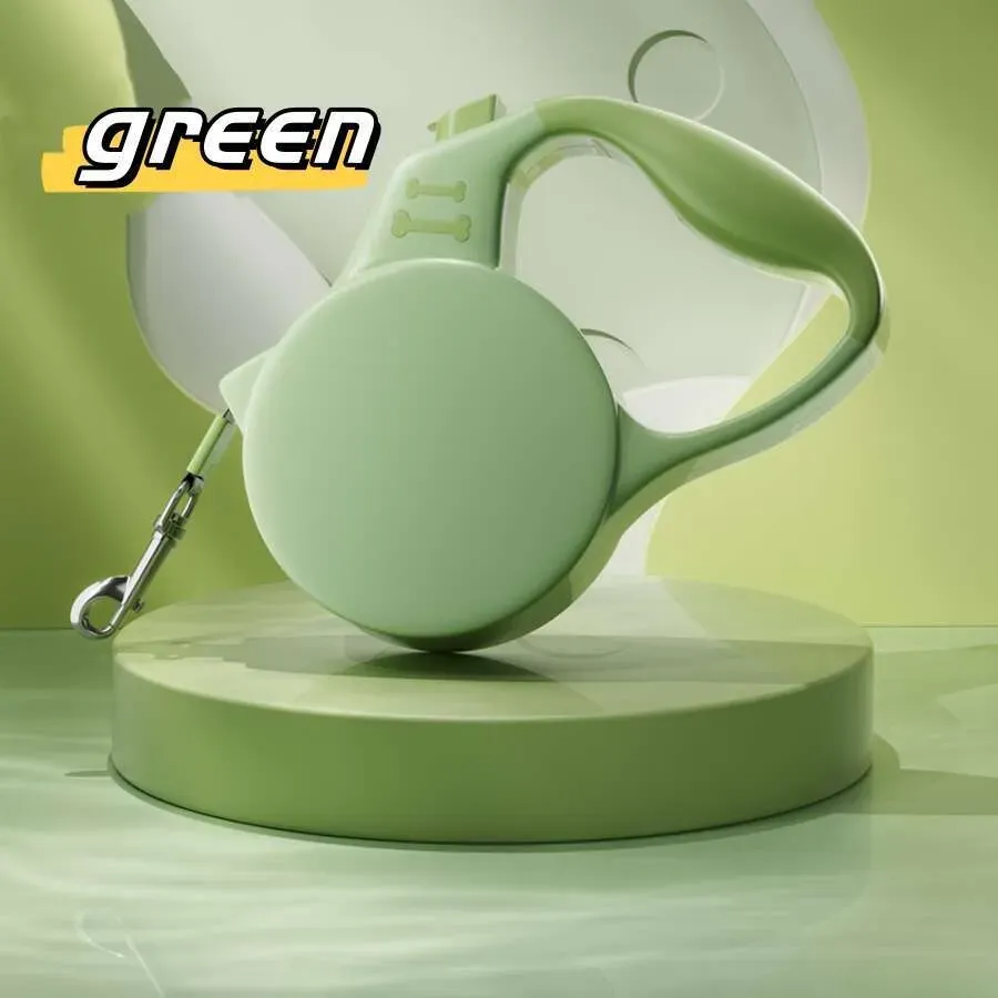 Automatically Retractable Handheld Pet Leash