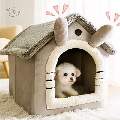 Cat Dog bed Foldable Pet Sleepping Bed removable and washable