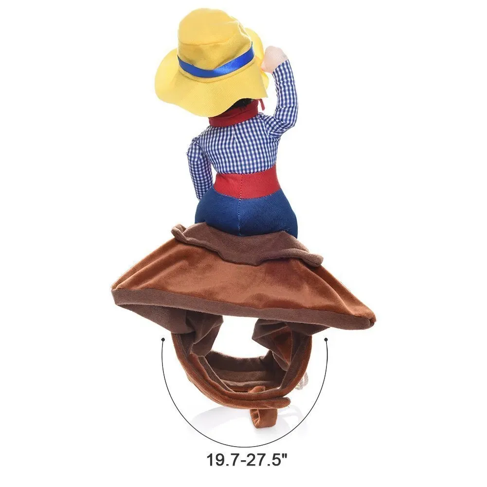 Dog Clothes Funny Cowboy Dressing Up Jacket Coats