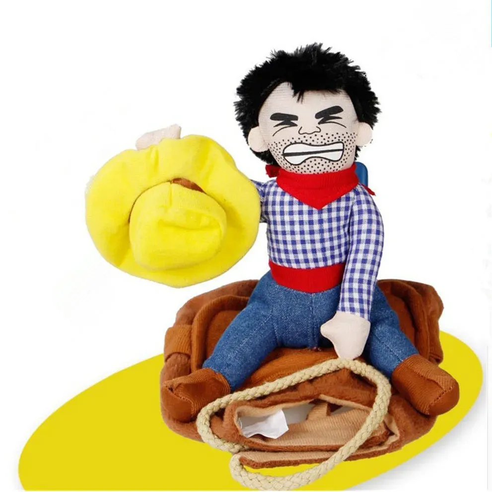 Dog Clothes Funny Cowboy Dressing Up Jacket Coats