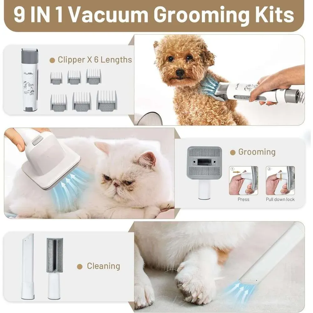 Dog Grooming Kit Pet Grooming Vacuum for Dogs