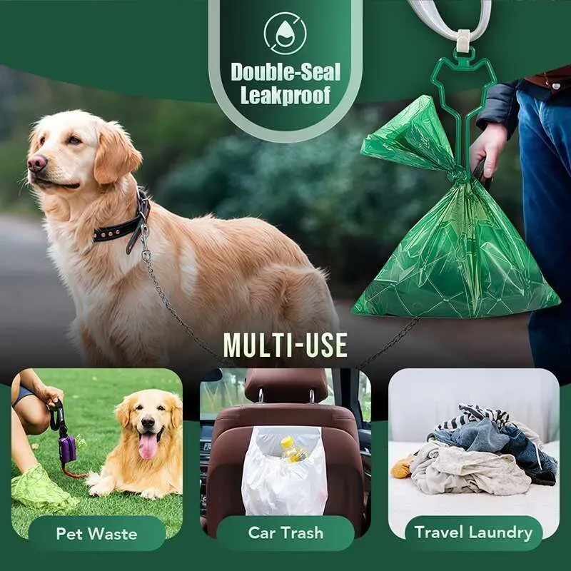 Dog Poop Bags Leak Proof Dog Waste Bags