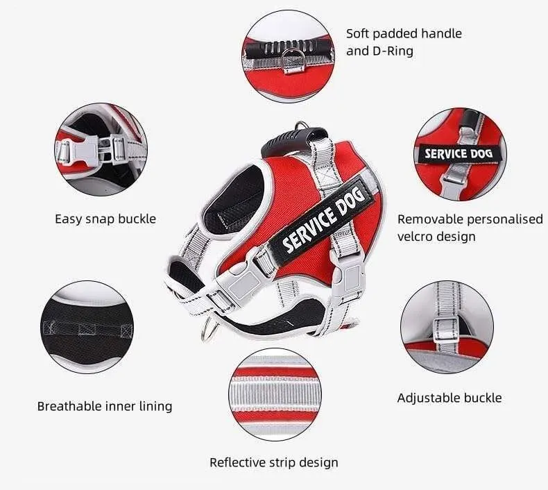 Dog Traction Rope Vest Style