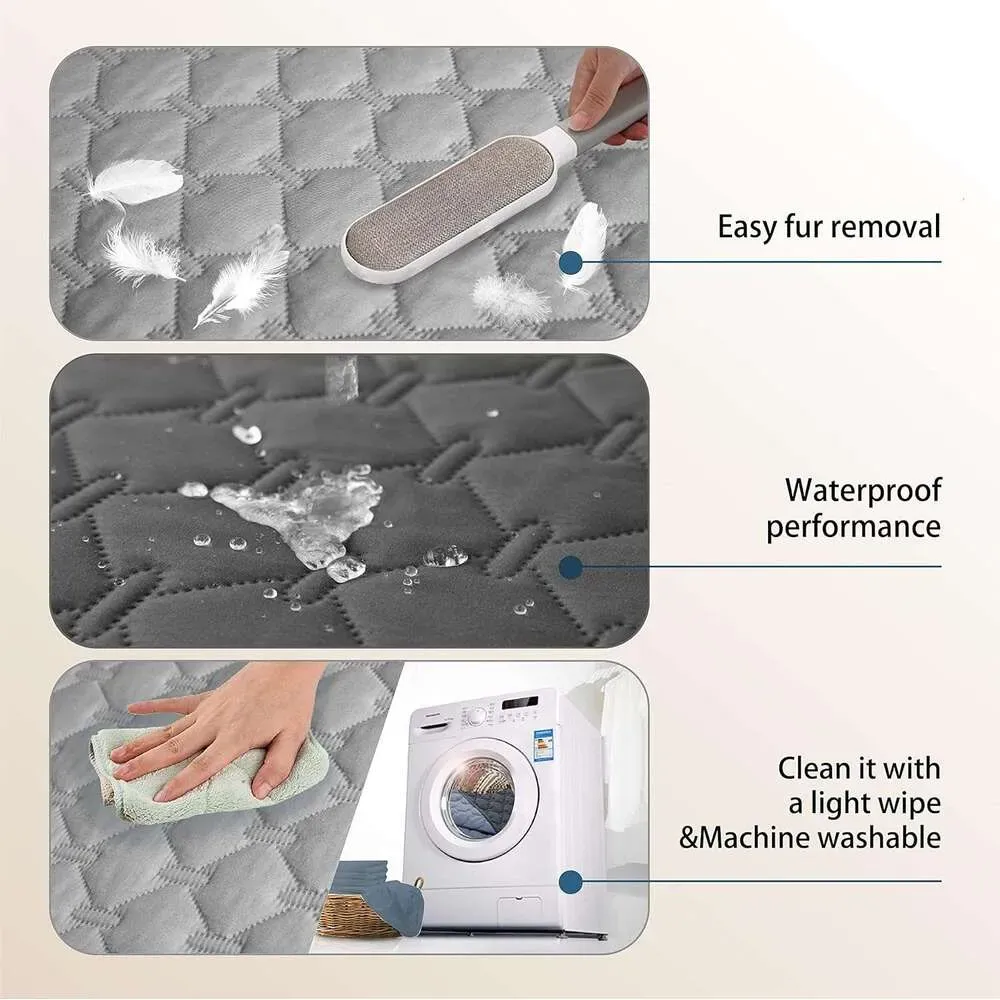 Double-Sided Waterproof Dog Bed Cover