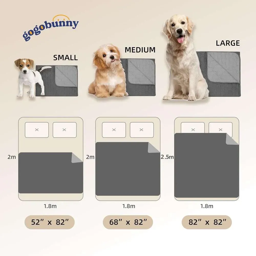 Double-Sided Waterproof Dog Bed Cover