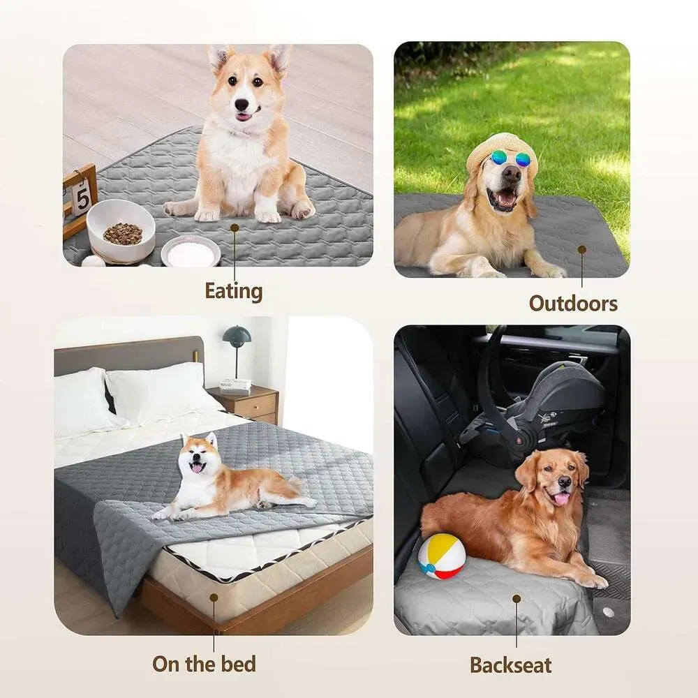 Double-Sided Waterproof Dog Bed Cover