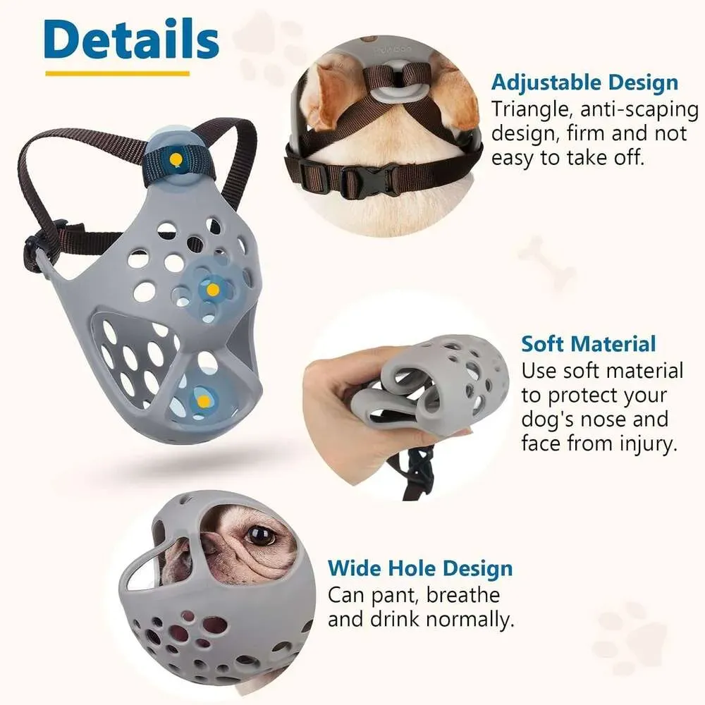 French Bulldog Anti-eating And Anti-biting Muzzle Pet Supplies