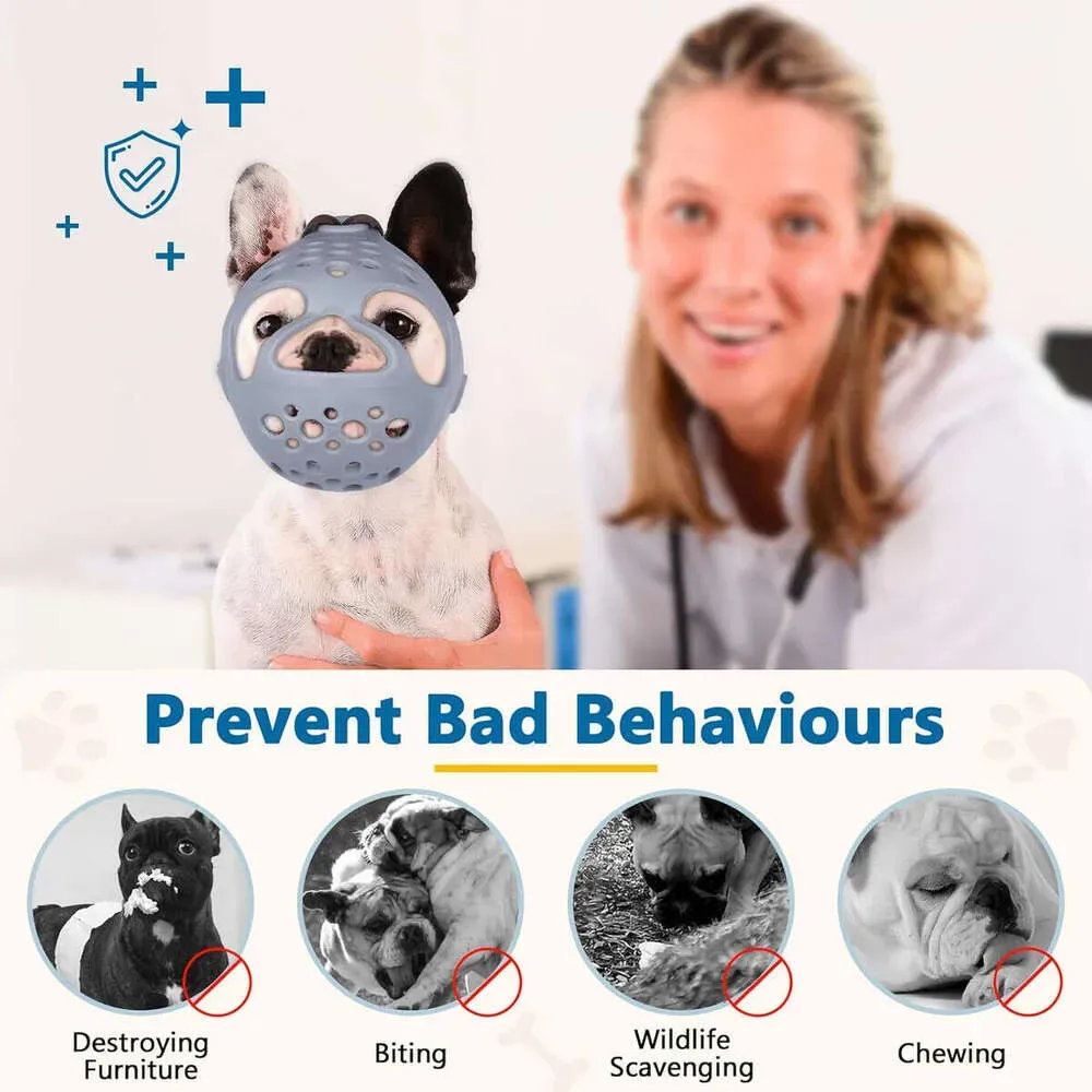 French Bulldog Anti-eating And Anti-biting Muzzle Pet Supplies