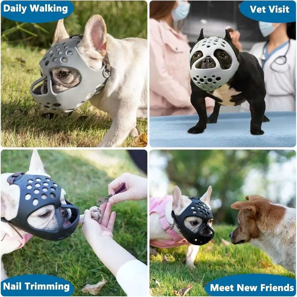 French Bulldog Anti-eating And Anti-biting Muzzle Pet Supplies