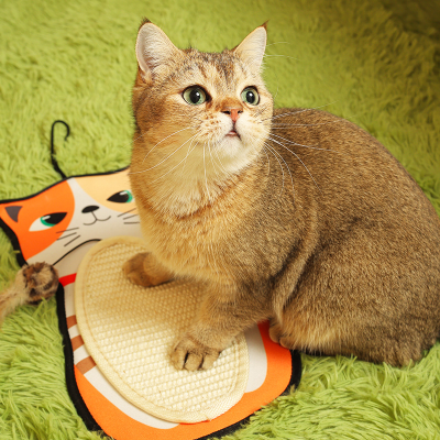 GiGwi Cat scratch pad sinew rope wear resistant crumb cat toy cat scratch board hanging on the wall to protect the sofa