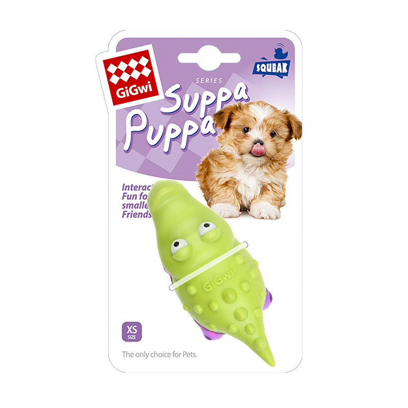 rubber vocal pet toy relief