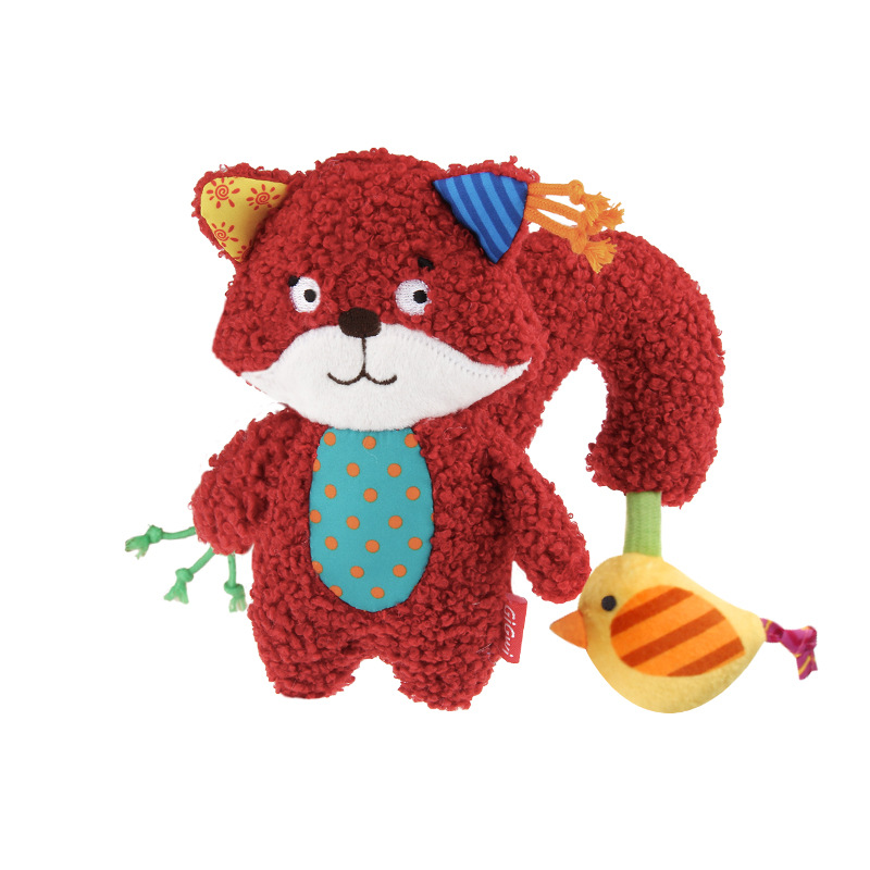 GiGwi dog toy Playful elephant ring paper teeth plush vocal puppy relief puppy pet toy