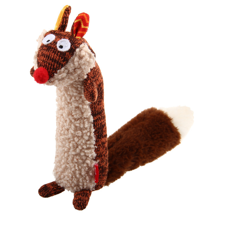 GiGwi dog toy sound plush bark stick grinding teeth bite resistant pet toy self - amusement device