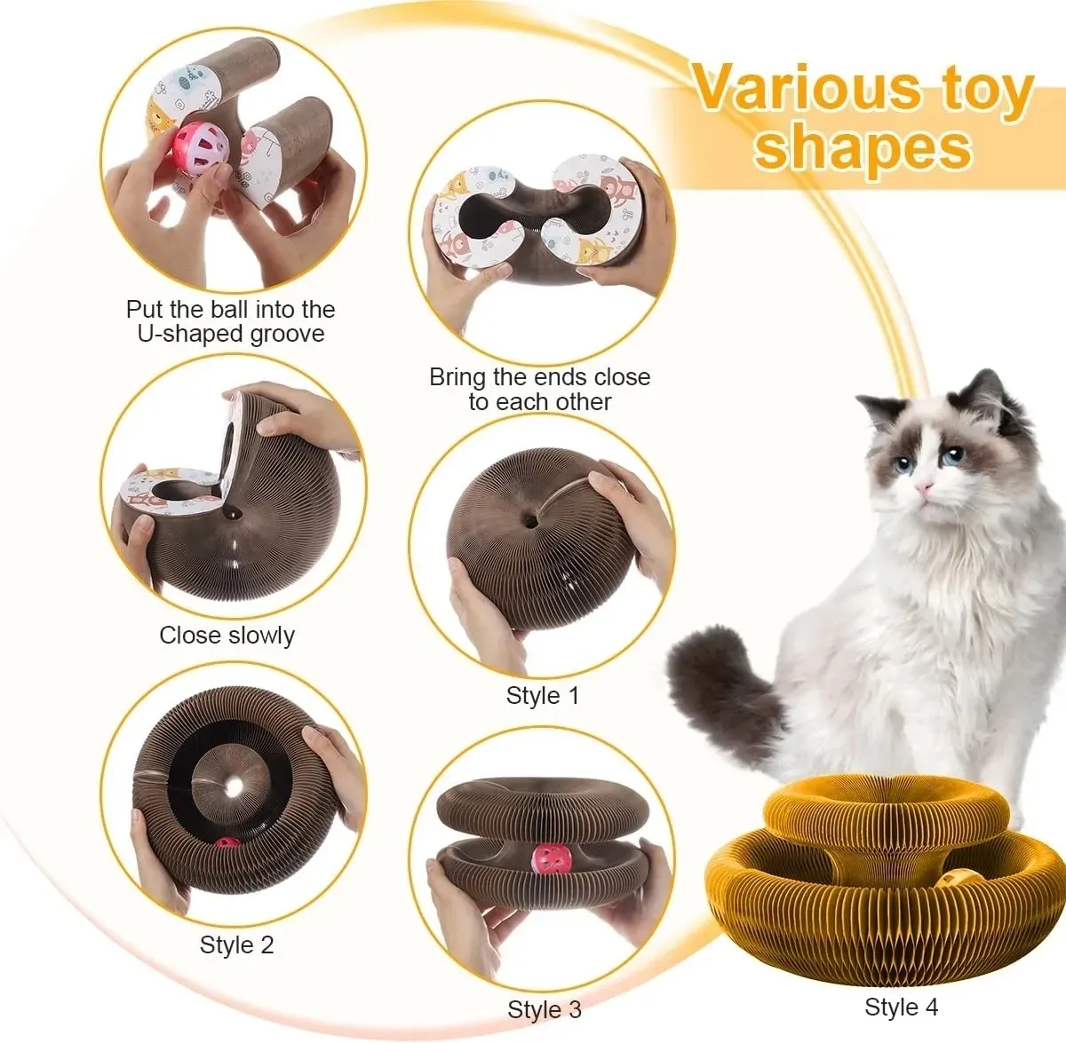 Magic Organ Toy Cats Scratcher