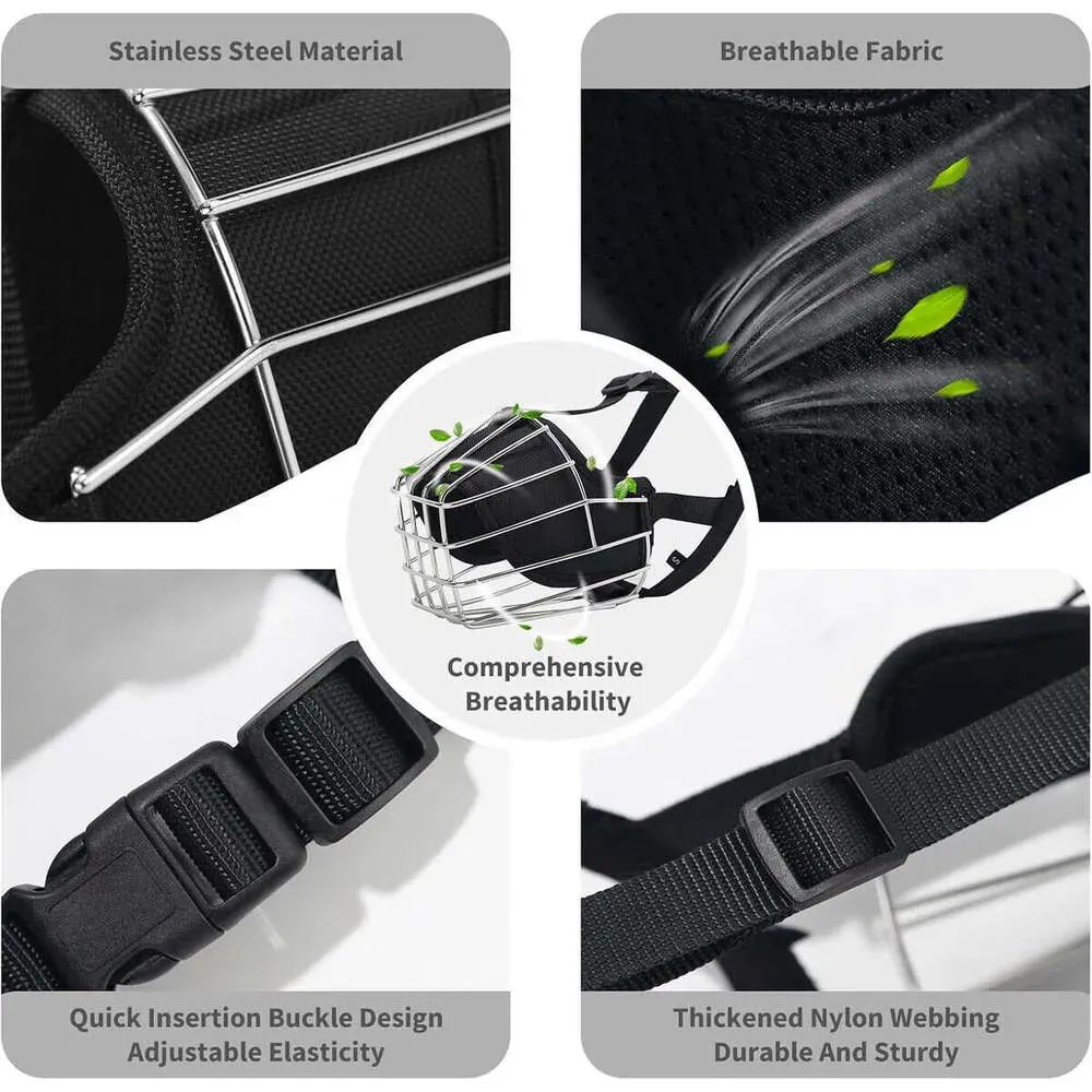 Medium And Large Dog Muzzle To Prevent Random Eating And Biting