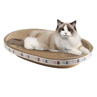 New Corrugated Cat Scratcher Cat Bed Nest