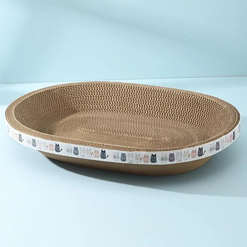New Corrugated Cat Scratcher Cat Bed Nest