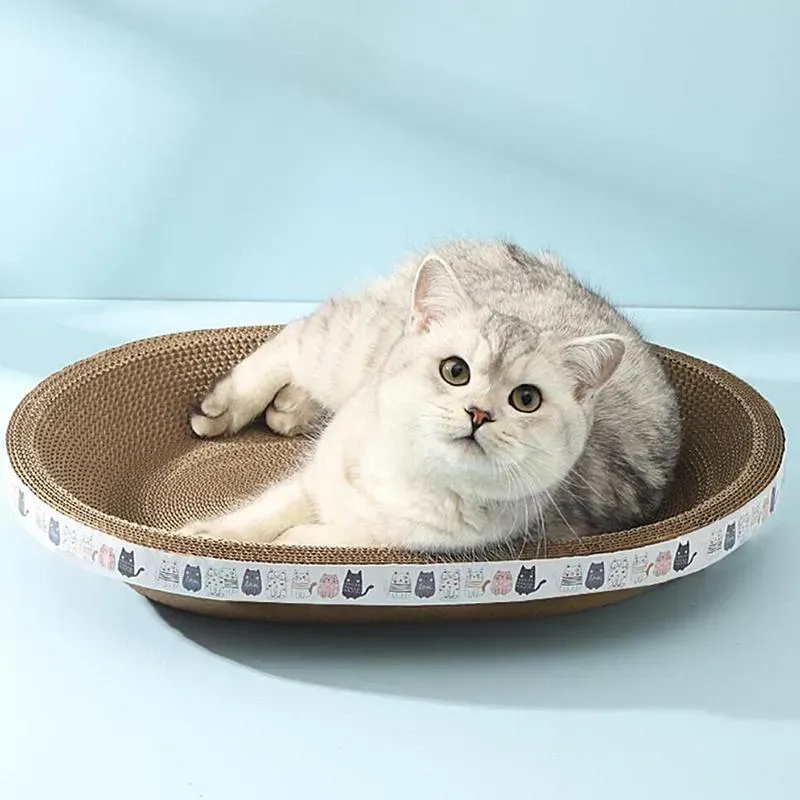 New Corrugated Cat Scratcher Cat Bed Nest