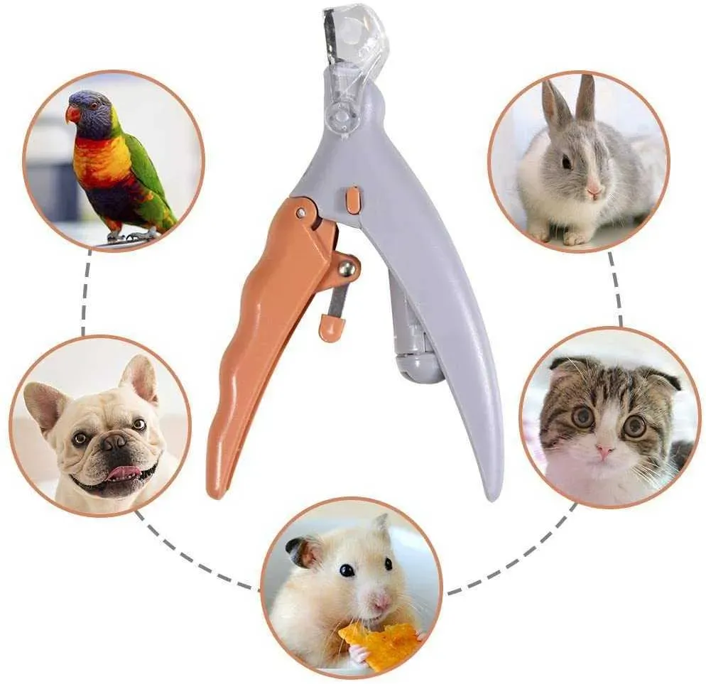 New Professional Pet Nail Clipper Scissors With LED Light Cat Dog