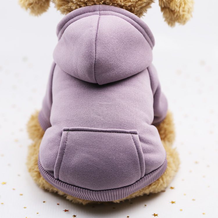 Pet Fall & Winter Hoodie, Sporty with Pockets for Dogs and Cats