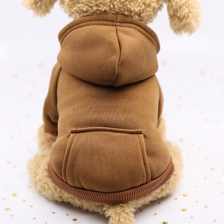 Pet Fall & Winter Hoodie, Sporty with Pockets for Dogs and Cats