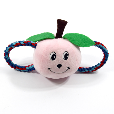 apple cotton rope toy
