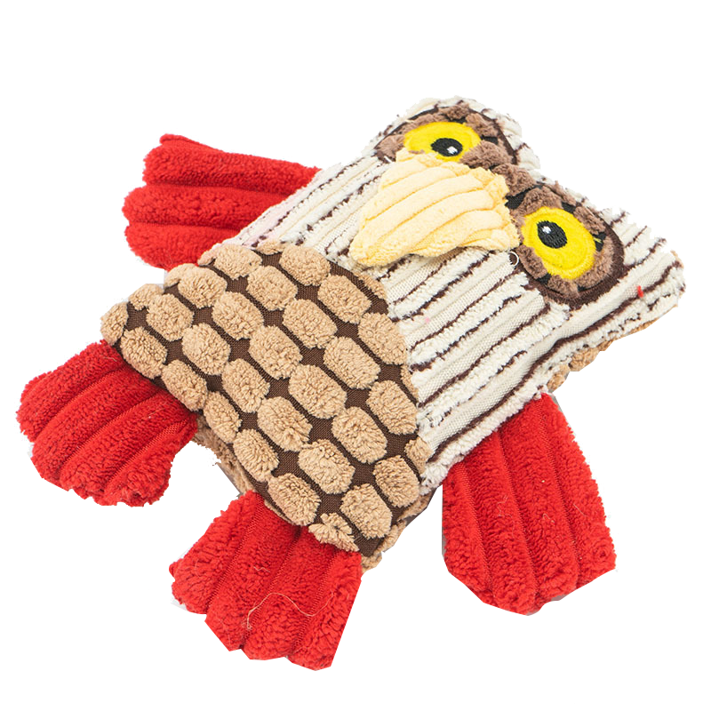 Pet plush chicken toy