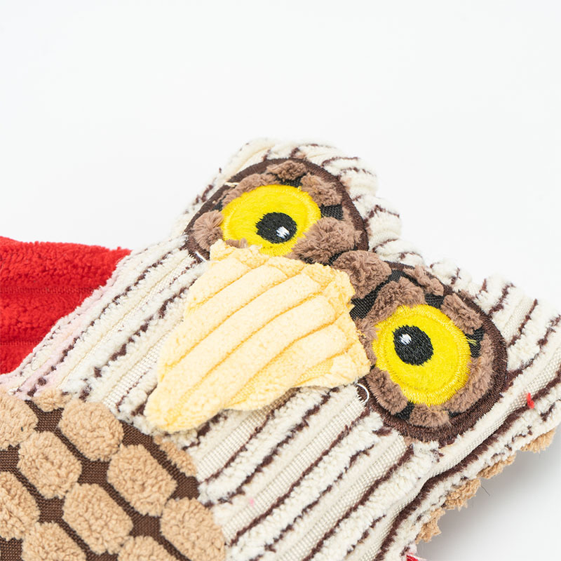Pet plush chicken toy