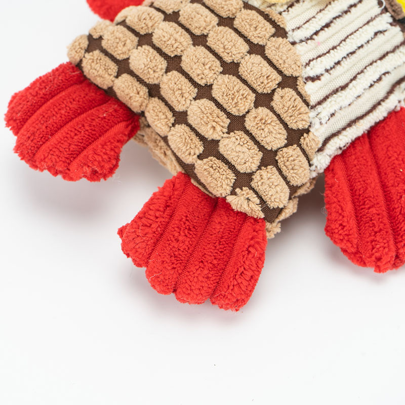 Pet plush chicken toy