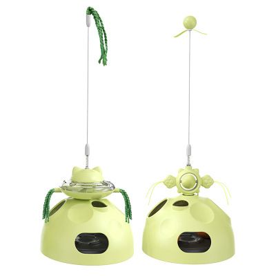 Rotating Food Dispensing Cat Wand