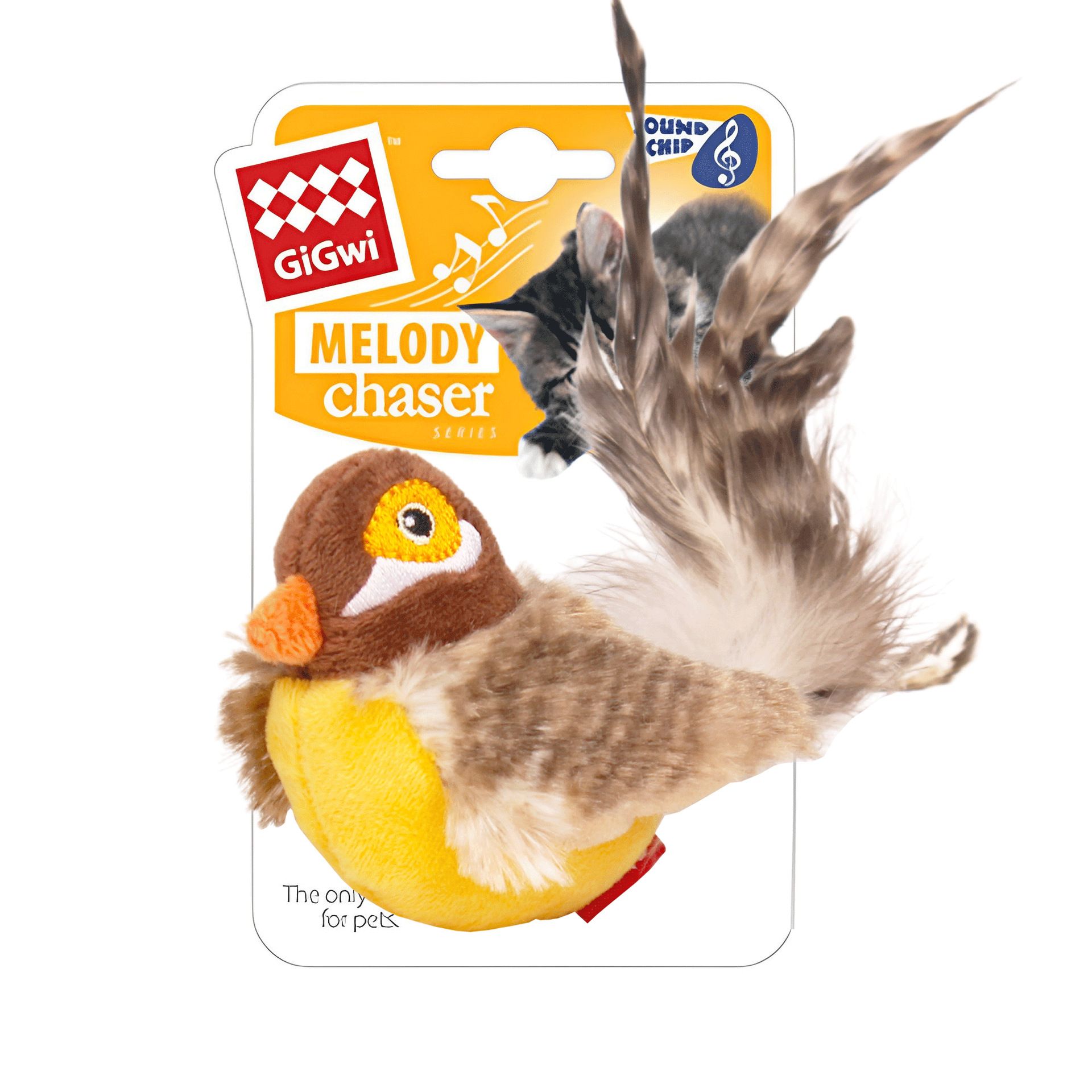 Squeaky Bird Toy for Cats
