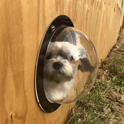 Transparent Half-Dome Pet Viewing Window