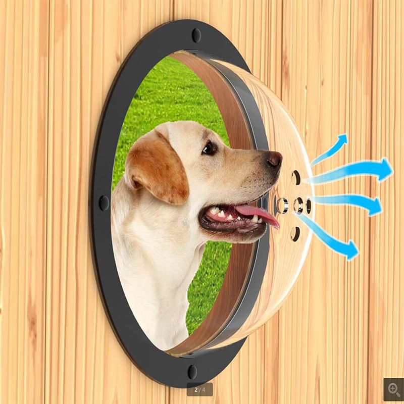 Transparent Half-Dome Pet Viewing Window