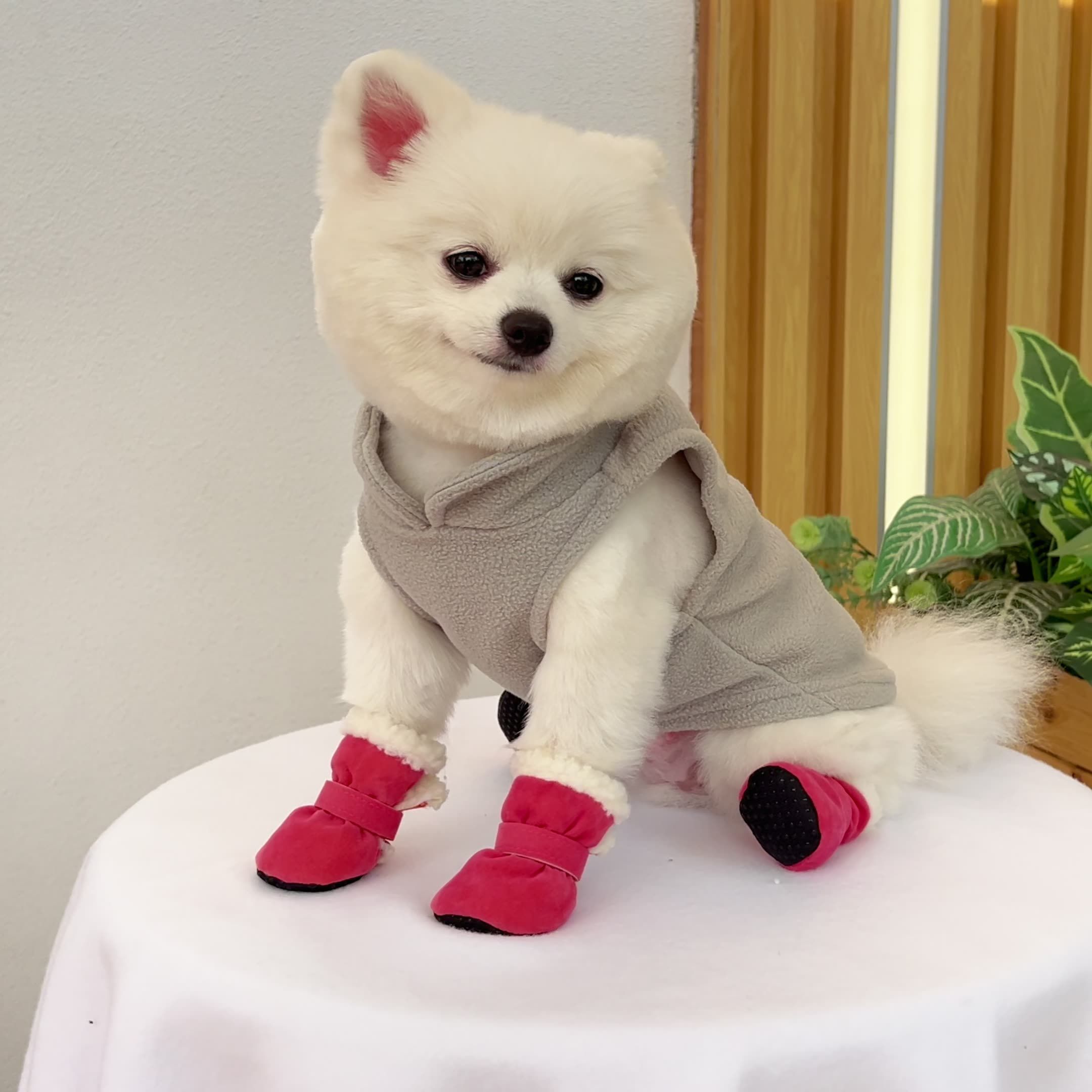 Winter Warmth Anti-Slip Boots for Pets