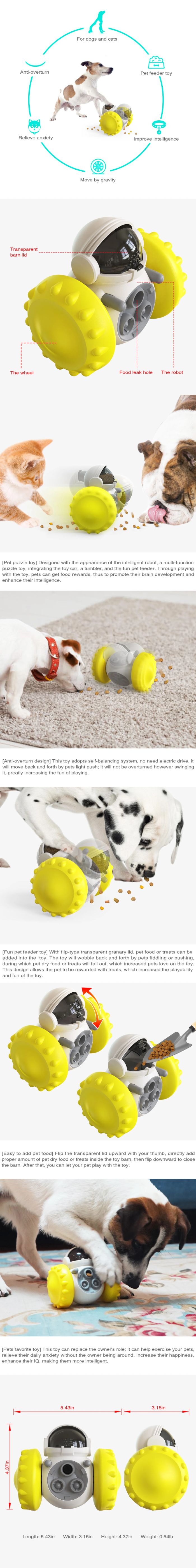 Discover the 2025 collection of new dog toys, including innovative pet supplies like dog feeding tumblers designed for decompression and self-entertainment. Perfect for pet owners looking for wholesale options with the added benefit of free shipping. Enhance your dog's playtime and feeding experience with our unique tumblers.